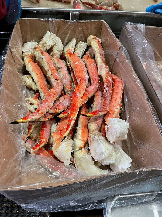 Alaska Red King Crab Jumbo 9/12 clusters