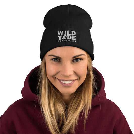 Wild Tide Seafoods Embroidered Beanie - Wild Tide Seafoods