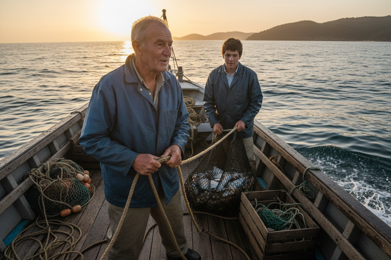 Generational fisherman